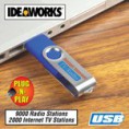 IDEAWORKS® INTERNET TV/RADIO USB STICK